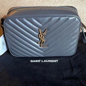 Saint Laurent Lou Matelasse Leather Camera Bag